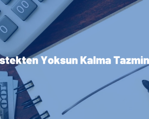 Destekten Yoksun Kalma Tazminatı