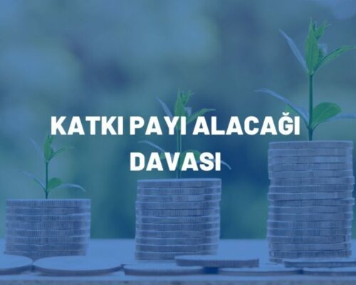 Katkı Payı Alacağı Davası