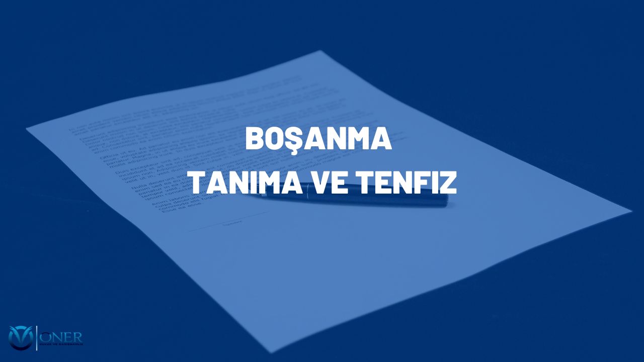 tanıma ve tenfiz